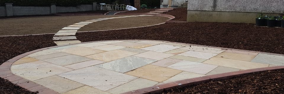 Patios, paving, brick edging and fencing